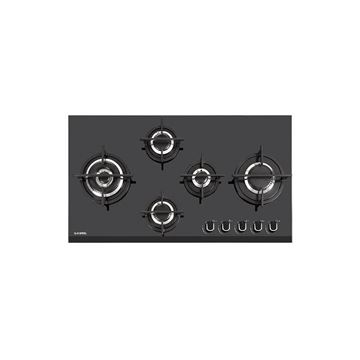 اجاق گاز 5 شعله شیشه ای مدل G531 ایلیا استیل
