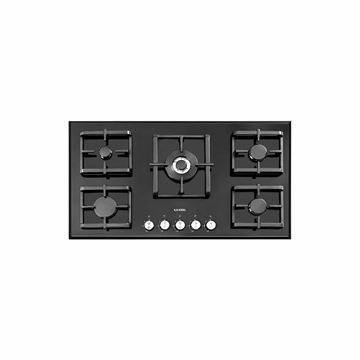 اجاق گاز 5 شعله شیشه ای مدل G542 ایلیا استیل-01