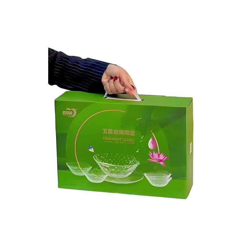 ست 6 تکه کاسه خال دار چعبه کادویی DELI-01