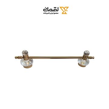 جا حوله کوتاه طلایی مات مدل کرو بیگ 6133 میلوکس-02