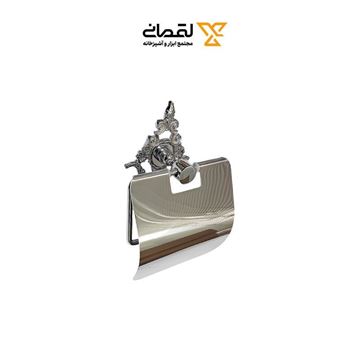 جا دستمال کاوردار کروم مدل کرونت 6145 میلوکس-02