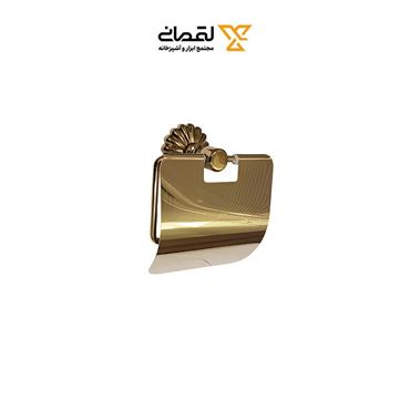 جا دستمال کاور دار طلایی مدل فلور 6145 میلوکس-02
