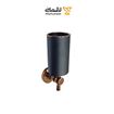 جا مسواک مشکی - رزگلد مدل ژیکس ساده 6138 میلوکس-02