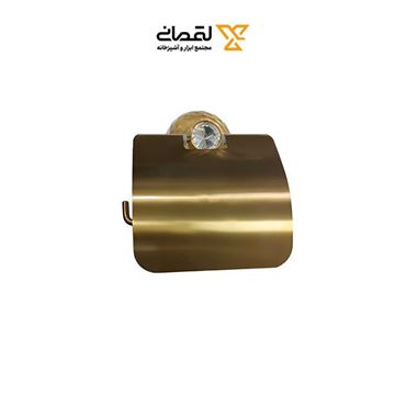 جا دستمال کاوردار طلایی مات مدل کرو بیگ 6145 میلوکس-02