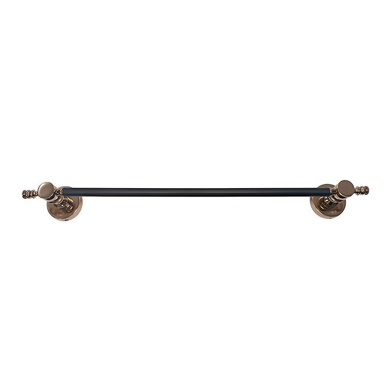 جا حوله بلند مشکی - رزگلد مدل ژیکس ساده 6132 میلوکس-01