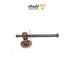 جا دستمال کوتاه مشکی - رزگلد مدل ژیکس ساده 6142 میلوکس-02