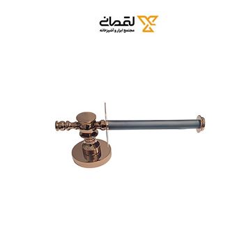 جا دستمال کوتاه مشکی - رزگلد مدل ژیکس ساده 6142 میلوکس-02