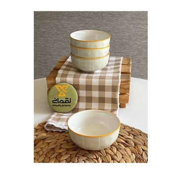 کاسه روستیک خط دار سبز پاشاهوم PASHA HOME-02