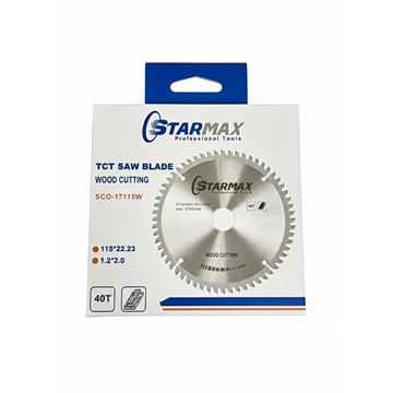 تیغ اره چوب بر 115 دندانه 40 کد SCO-17115W استارمکس STARMAX