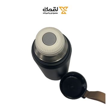 تصویر فلاسک دو جداره 600 میل مشکی JUST LJFE