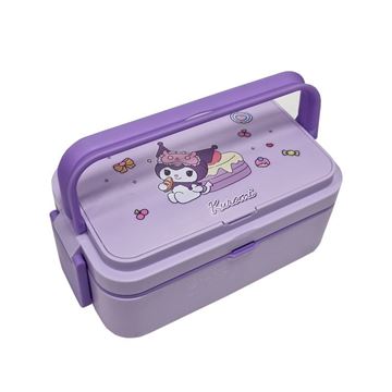 تصویر ظرف غذا کرومی یاسی کد XY-J190