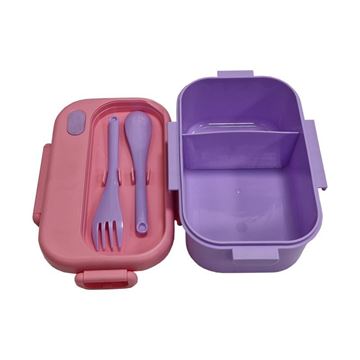 تصویر ظرف غذا یونیکورن صورتی کد ZY-3817