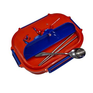 تصویر ظرف غذا اسپایدرمن قرمز کد HY-005