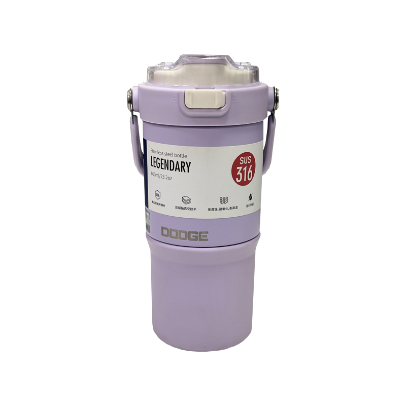 تصویر  فلاسک 600 میل کد S-23681 یاسی