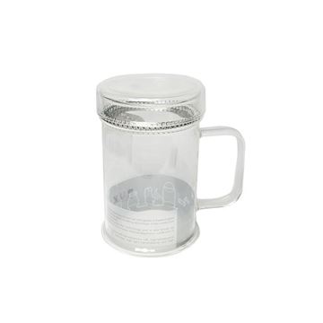 تصویر ماگ دمنوش در شیشه ای 500MLشفاف PIREX مدل VK314202 بی وی کی BVK
