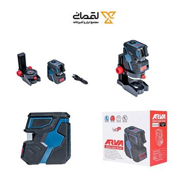 تصویر تراز ليزري دو خط نور قرمز مدل 4683 آروا ARVA