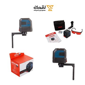 تصویر تراز ليزري دو خط نور قرمز مدل 4675 آروا ARVA