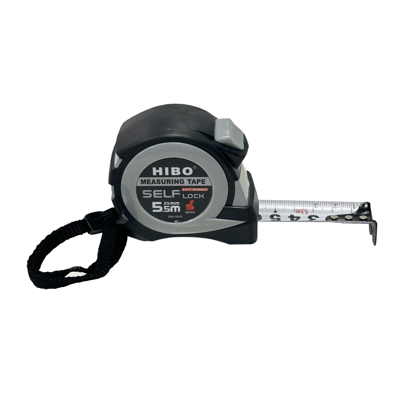 تصویر  متر فلزی 5/5 متری ترمز دار اتومات مدل 26G-5525 هیبو HIBO