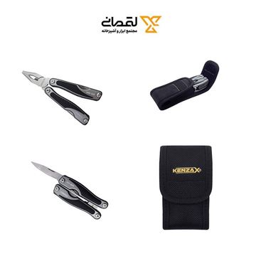 تصویر انبر دست 14 کاره ضد زنگ استيل مدل 9044 کنزاکس KENZAX