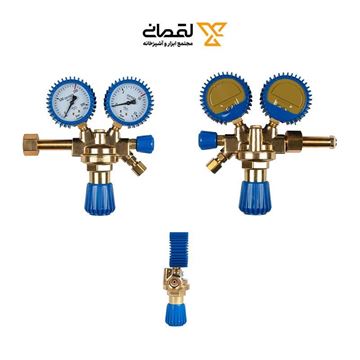 تصویر مانومتر اکسيژن 200-10 بار مدل 3722 کنزاکس KENZAX