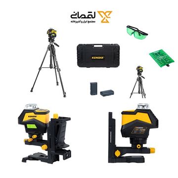 تصویر تراز لیزری 5 خط شارژی 360 درجه نور سبز مدل 1146P کنزاکس KENZAX