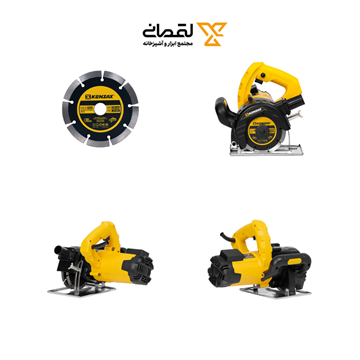 تصویر شیار زن دو تیغ 2000 وات 125 م.م مدل 3200 کنزاکس KENZAX