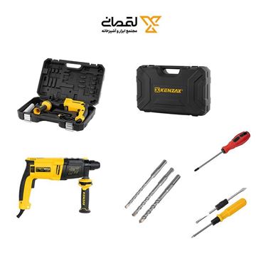 تصویر دریل بتن کن برقی 700 وات 24 م.م BMC مدل 2902 کنزاکس KENZAX