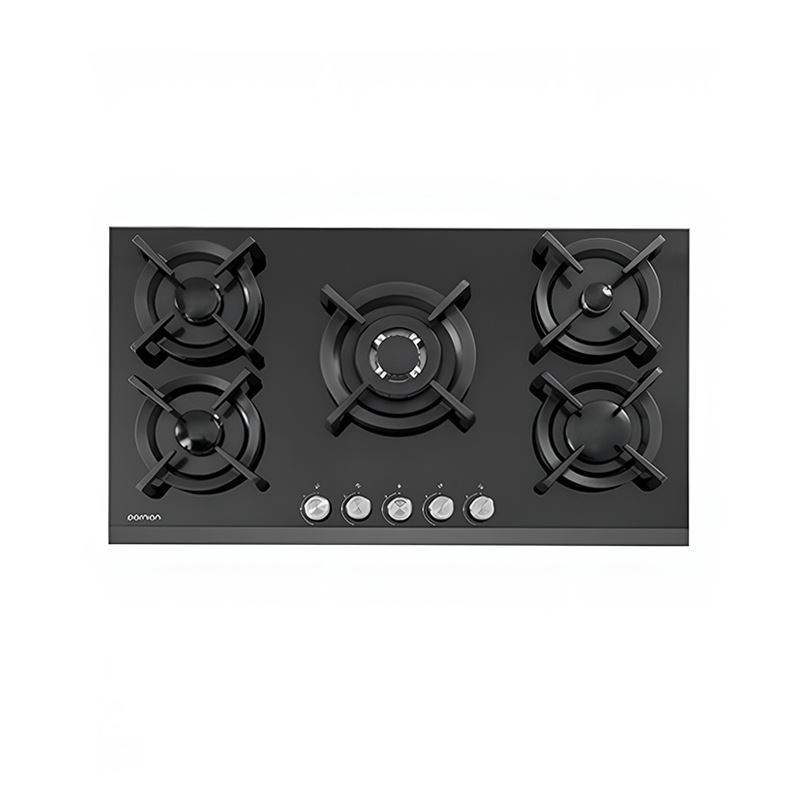 تصویر  اجاق گاز 5 شعله شیشه ای مدل PB-5224 پرنیان PARNIAN STEEL